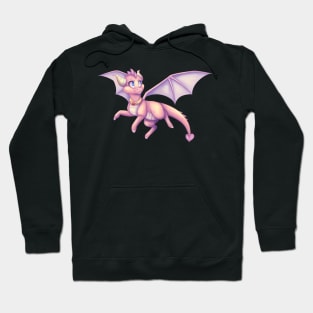 Ember the pink dragon Hoodie